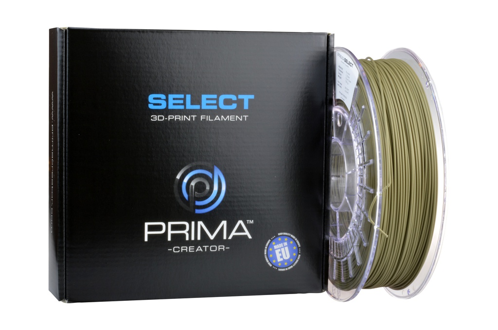 PrimaSelect PLA Matt - 1.75mm - 750 g - Olive Green 3D Printing Filament