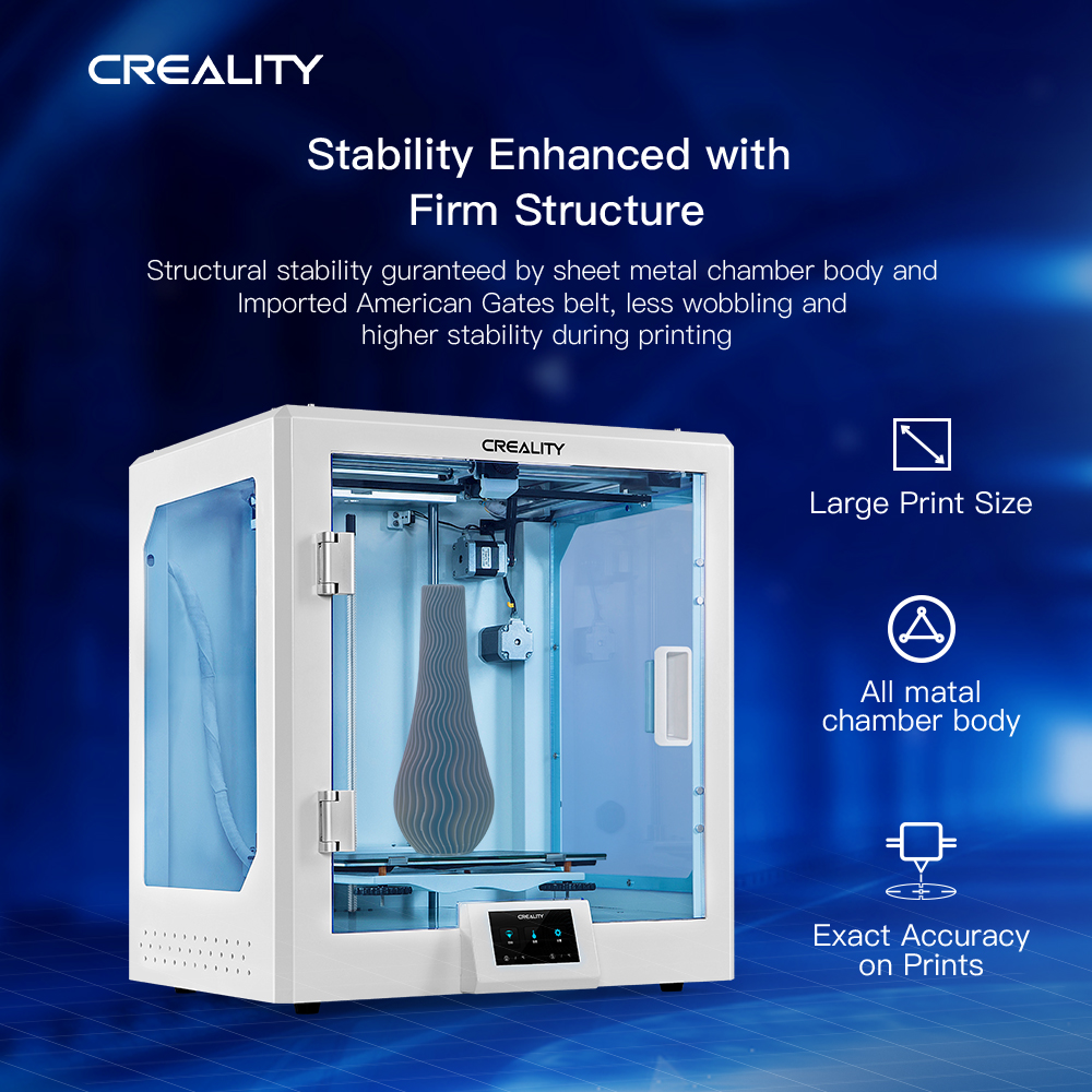 CREALITY CR-5 PRO H - teollisuustason 3d-tulostin