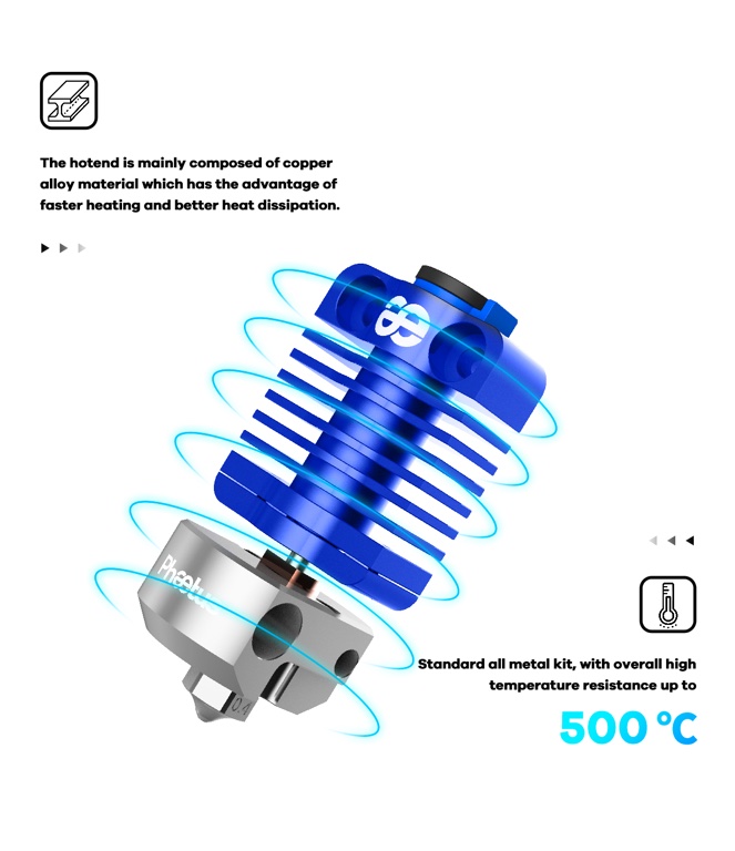 Phaetus Dragonfly hot-end BMS