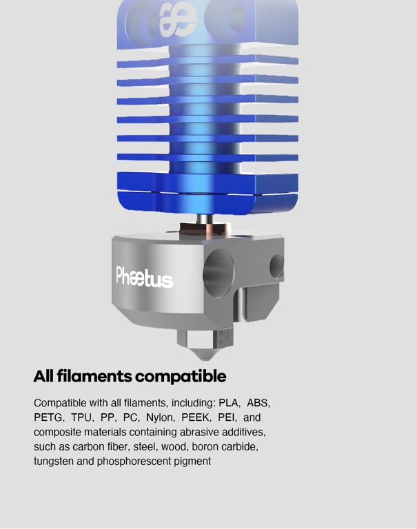 Phaetus Dragonfly hot-end BMS