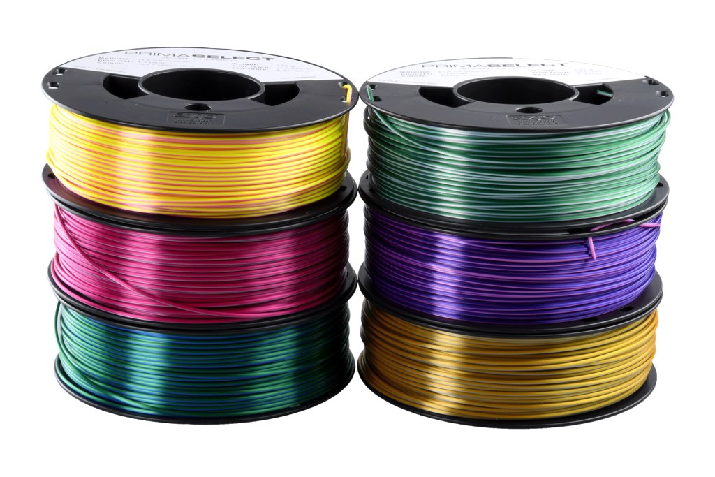 PrimaSelect PLA Chameleon - 1.75mm - 6 x 250 g - Multi Color Pack