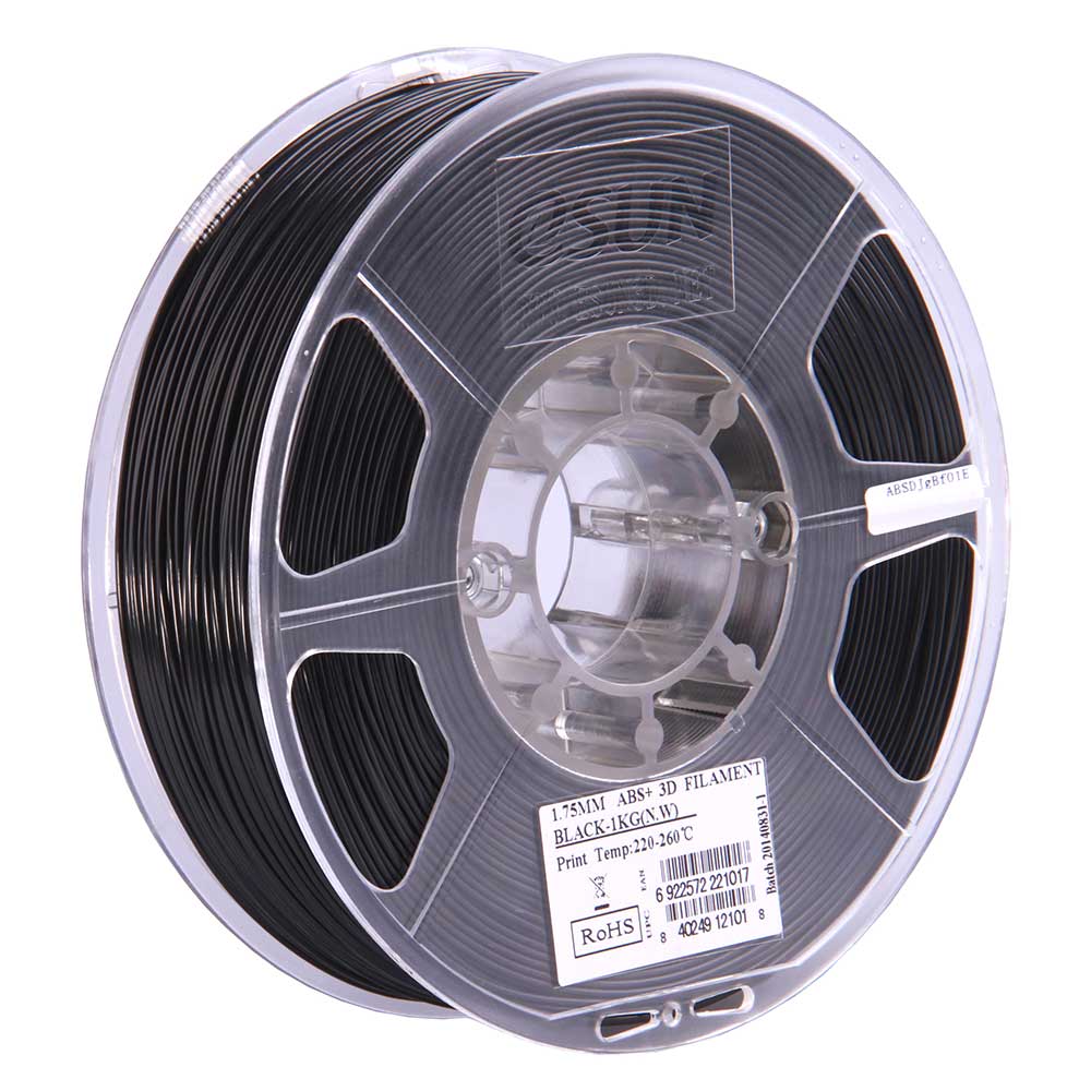 eSUN ABS+ - 1.75mm - 1 kg - Black
