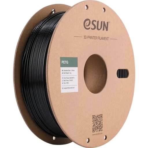 eSUN PETG - 1.75mm - 1 kg - Solid Black