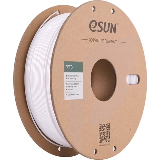 [PETG-P175SW1] eSUN PETG - 1.75mm - 1 kg - Solid White