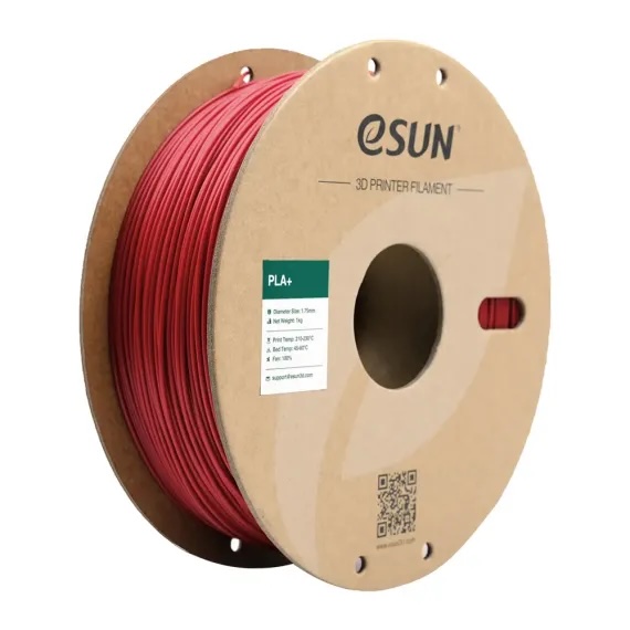 eSUN PLA+ - 1.75mm - 1 kg - Fire engine Red