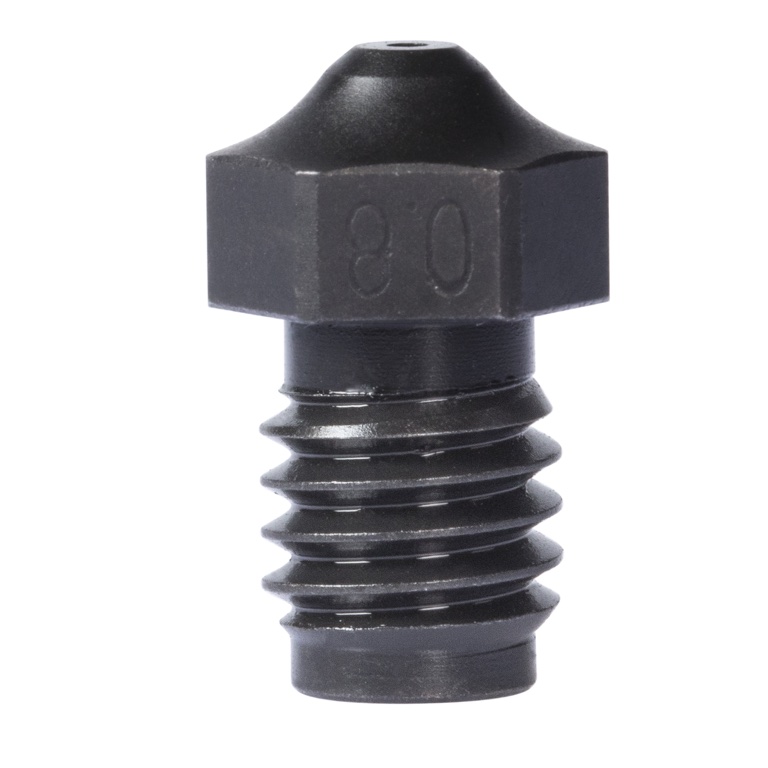 [25339] Phaetus PS M6 Hardened Steel Nozzle 0,8 mm - 1,75 mm - 1 pcs