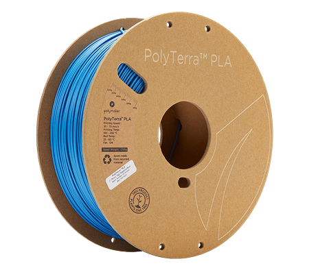 Polymaker PolyTerra PLA 1.75mm-1 kg Sapphire Blue
