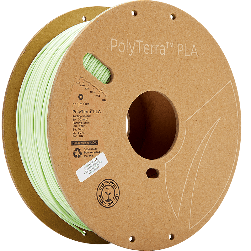 Polymaker PolyTerra PLA 1.75mm-1 kg Mint