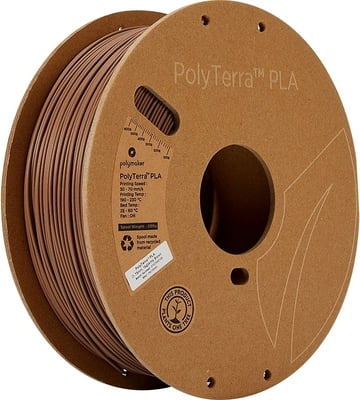 Polymaker PolyTerra PLA 1.75mm-1 kg Army Brown