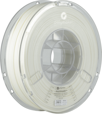 [PJ01002] Polymaker PolySmooth 1.75mm-750g White