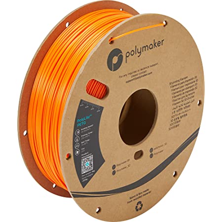 Polymaker PolyLite PETG 1.75mm-1 kg Orange
