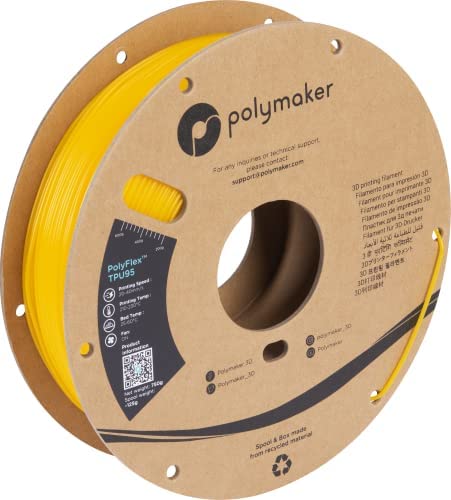 Polymaker PolyFlex TPU-95A 1.75mm-750g Yellow