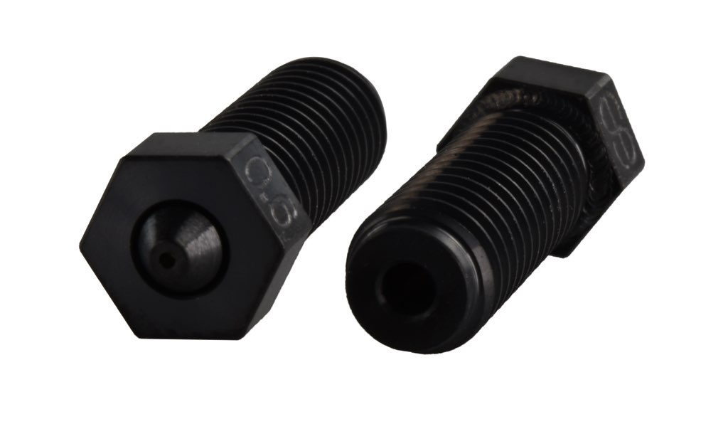 Phaetus x PrimaCreator Volcano Compatible Tungsten Carbide Nozzle 0,6 mm - 1,75 mm - 1 pcs