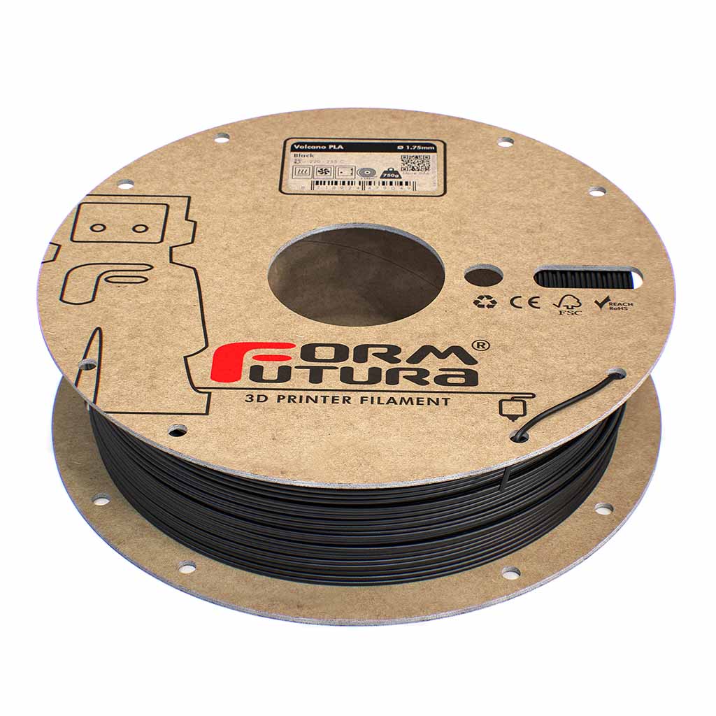 Formfutura Volcano PLA - 1.75mm 750g Black