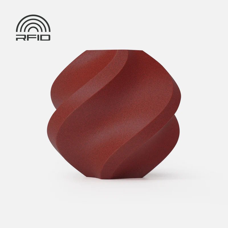 [G50-R4-1.75-1000-SPL] Bambu Lab PETG-CF - 1.75mm - 1 kg Brick Red