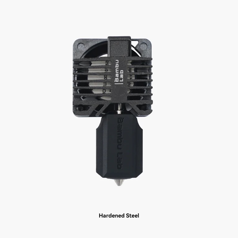 Bambu Lab X1E- 0.4mm Complete hotend assembly with hardened steel nozzle 0.4mm