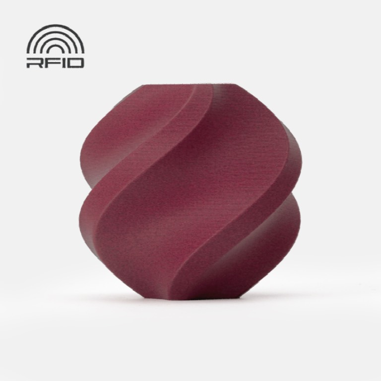 Bambu Lab PLA-CF - 1.75mm - 1 kg Burgundy Red