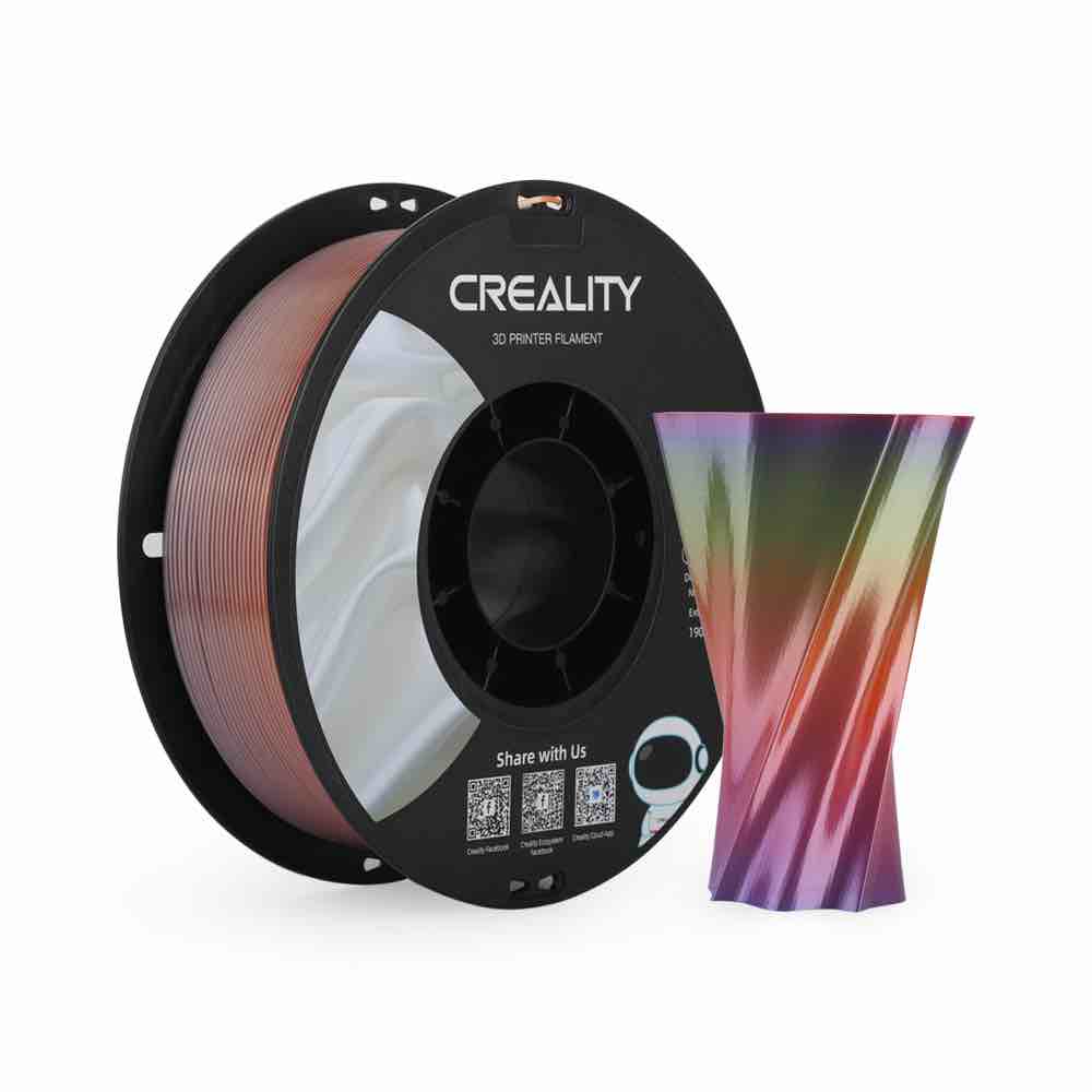 Creality CR-PLA Silk - 1.75 mm - 1 kg Rainbow