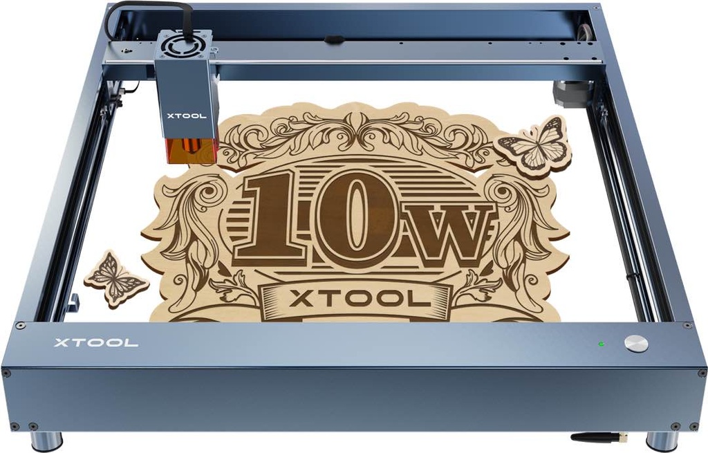 xTool D1 PRO 10W - Higher Accuracy Diode DIY Laser Engraving