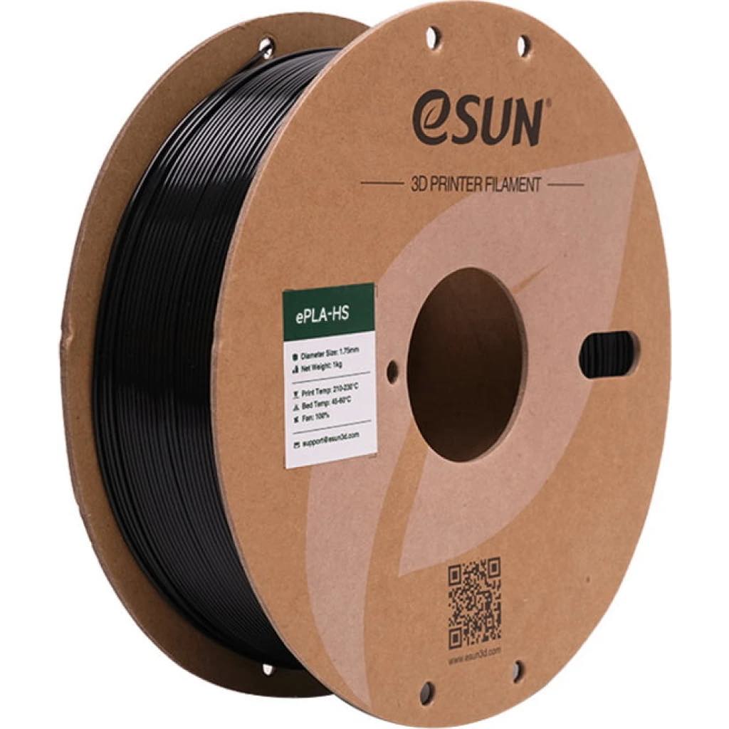 eSUN ePLA+HS 1.75mm 1 kg - Black
