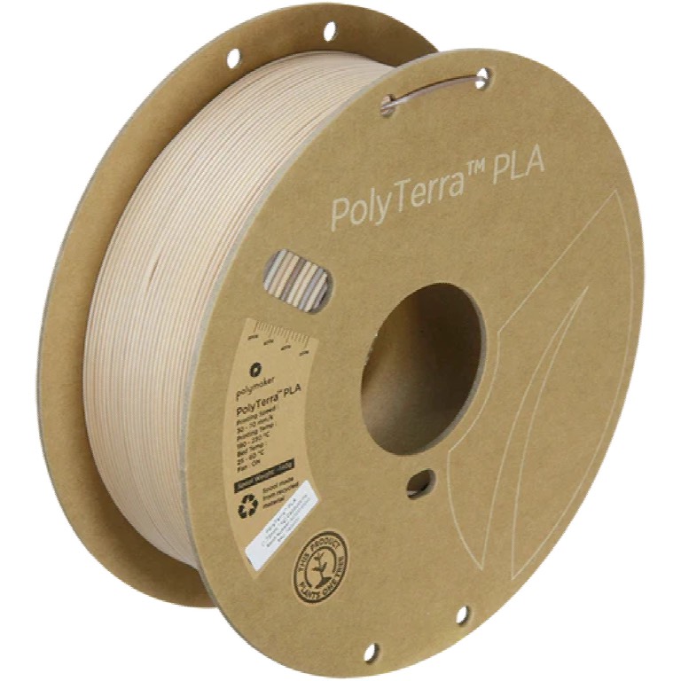 Polymaker PolyTerra PLA 1.75mm-1 kg Gradient Cappuccino