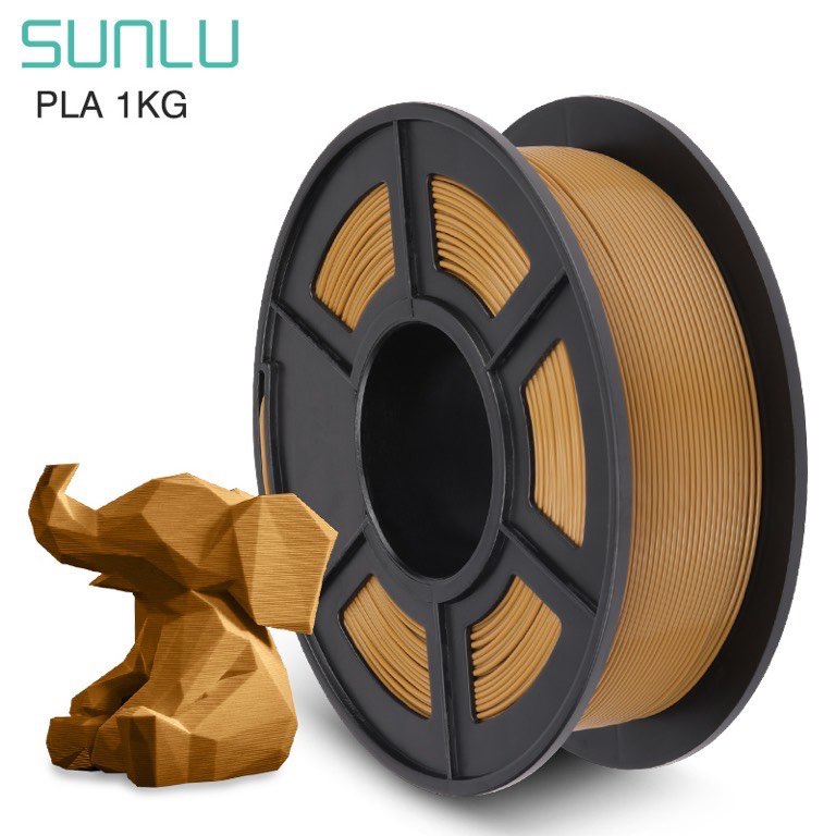 Sunlu PLA Filament - 1.75mm - 1kg Coffee
