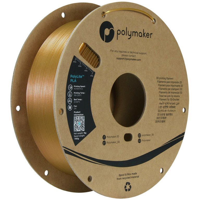 Polymaker PolyLite PLA 1.75mm-1 kg Starlight Jupiter