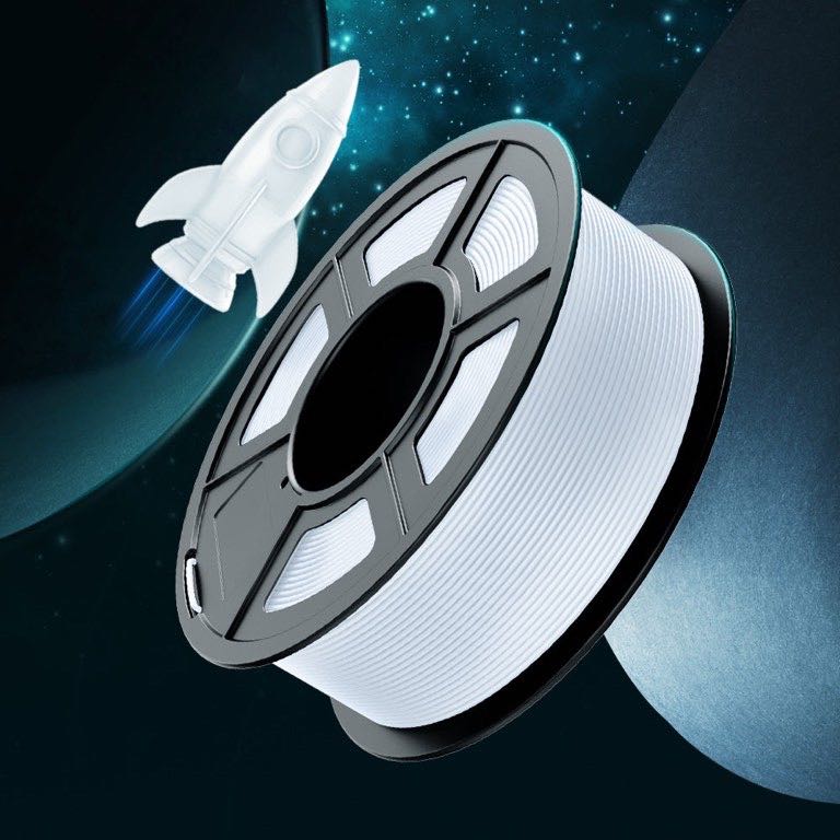 Sunlu PLA High-Speed Filament - 1.75mm - 1kg White