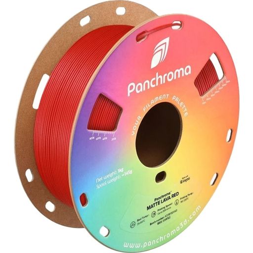 Polymaker Panchroma PLA Matte 1.75mm - 1kg  Lava Red