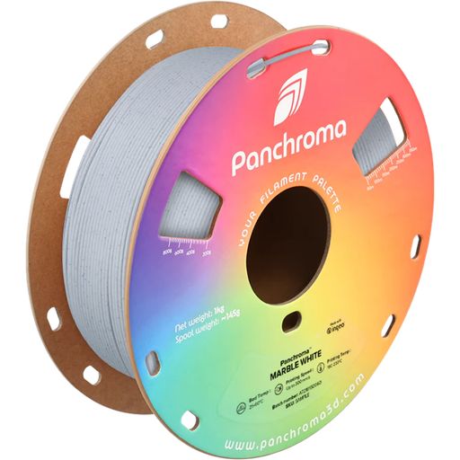 [CA04005] Polymaker Panchroma PLA Marble 1.75mm - 1kg  White