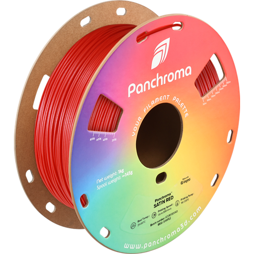 [CA05008] Polymaker Panchroma PLA Satin 1.75mm - 1kg  Red