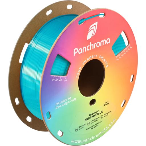 [CA03008] Polymaker Panchroma  PLA Silk 1.75mm - 1kg  Light Blue