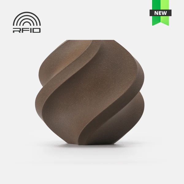 Bambu Lab PLA - 1.75mm - 1 kg - Wood - Black Walnut