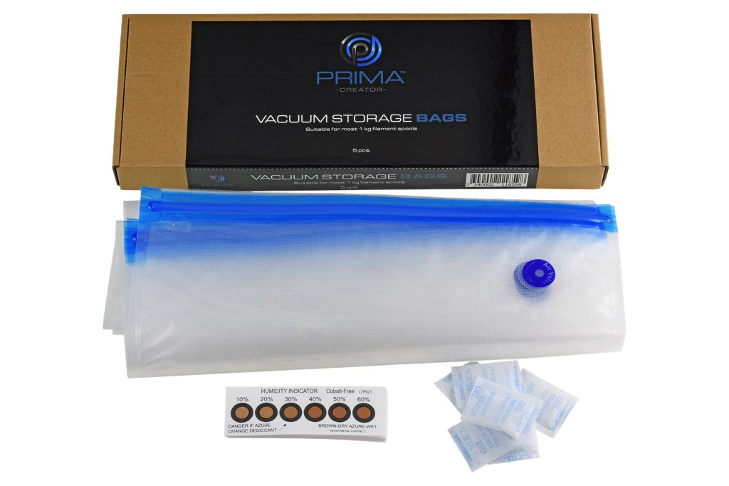 PrimaCreator Air Tight Filament Storage  Bags - 5-pack
