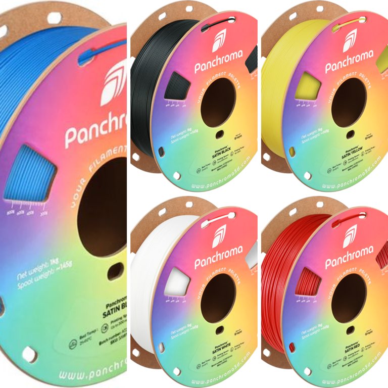 Polymaker Panchroma PLA Satin 1.75mm Pack