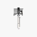 Bambu Lab H2D High Flow Hotend with hardened steel nozzle  0.4 mm