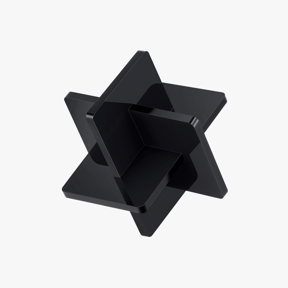 [B-YB001] Bambu Lab 3mm Black Opaque Glossy Acrylic (3PCS)
