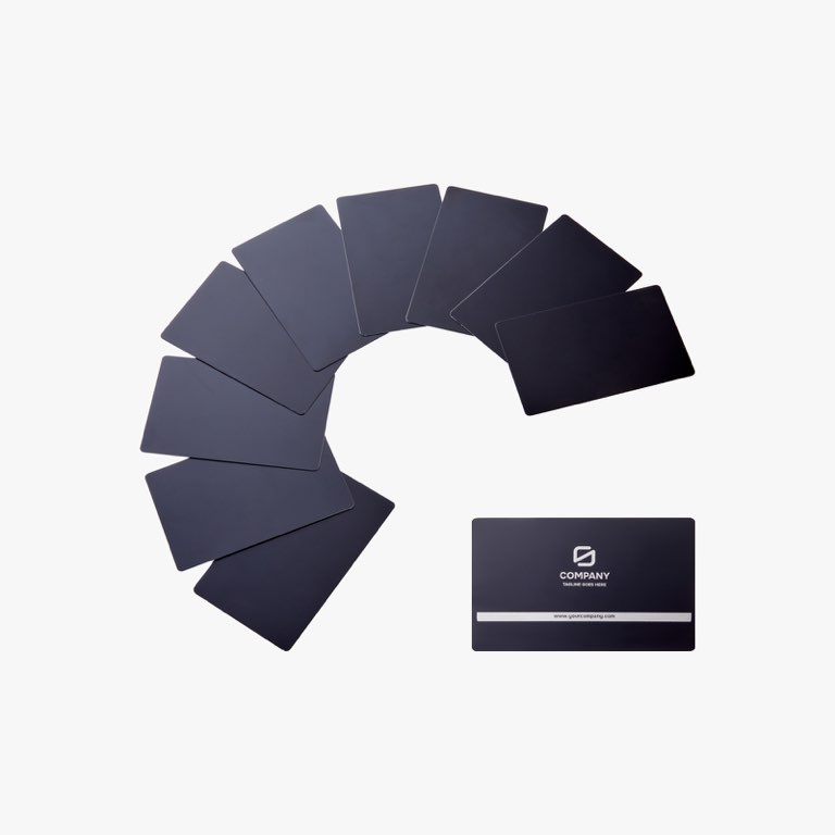 Bambu Lab Black Aluminium Office Card (10PCS)