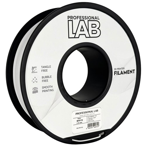 Professional Lab - PLA+ White 1kg 1.75mm