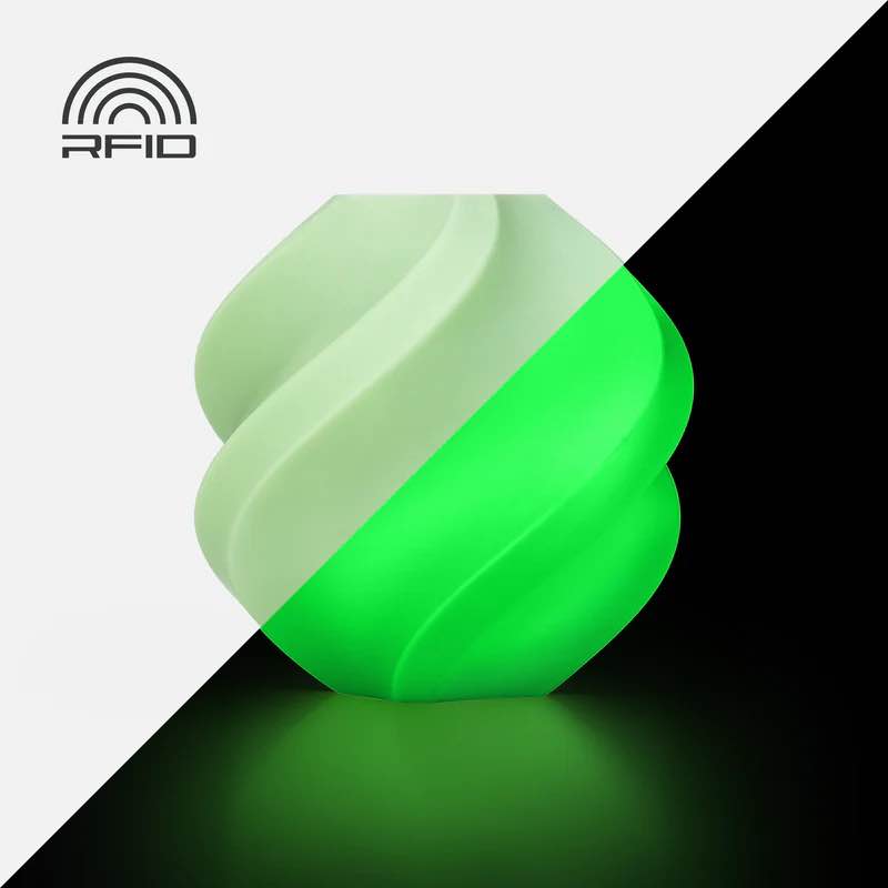 Bambu Lab PLA - 1.75mm - 1 kg - Glow-Glow Green