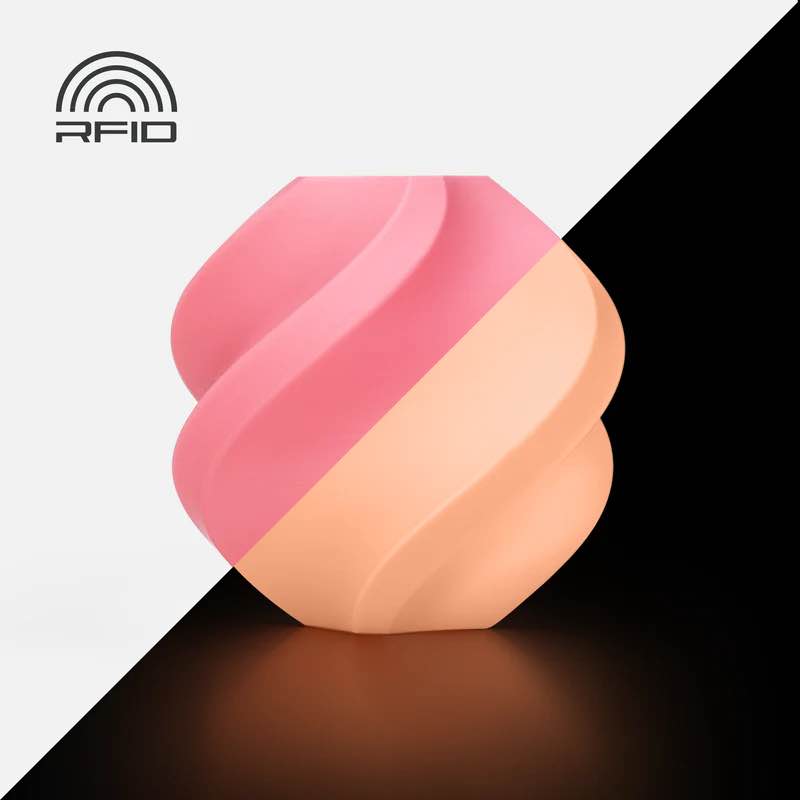 Bambu Lab PLA - 1.75mm - 1 kg - Glow-Glow Pink