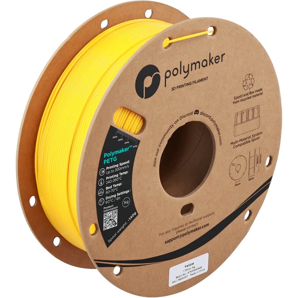 Polymaker  PETG 1.75mm-1 kg Yellow