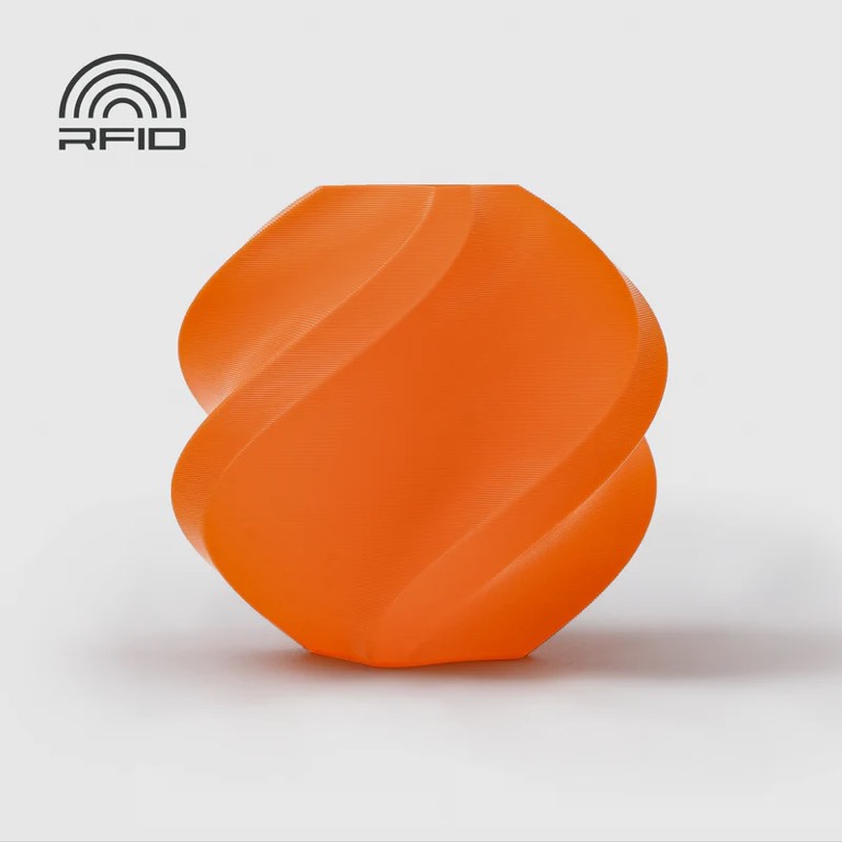 [A00-A1-1.75-1000-SPL] Bambu Lab PLA - 1.75mm - 1 kg -  Pumpkin Orange
