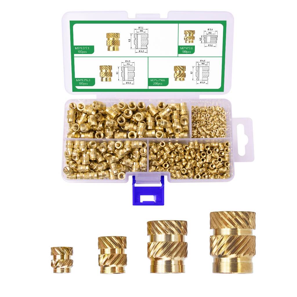 [33847] Mintion Assorted Threaded Insert Set - 500 pcs