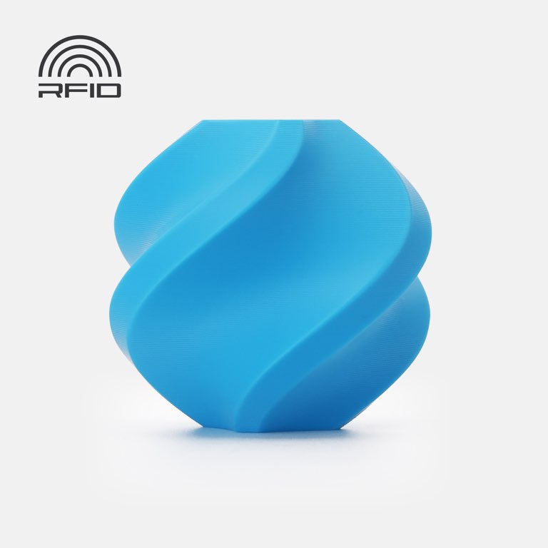 [A10-B0-1.75-1000-SPL] Bambu Lab PLA Tough+ - 1.75mm - 1 kg - Cyan