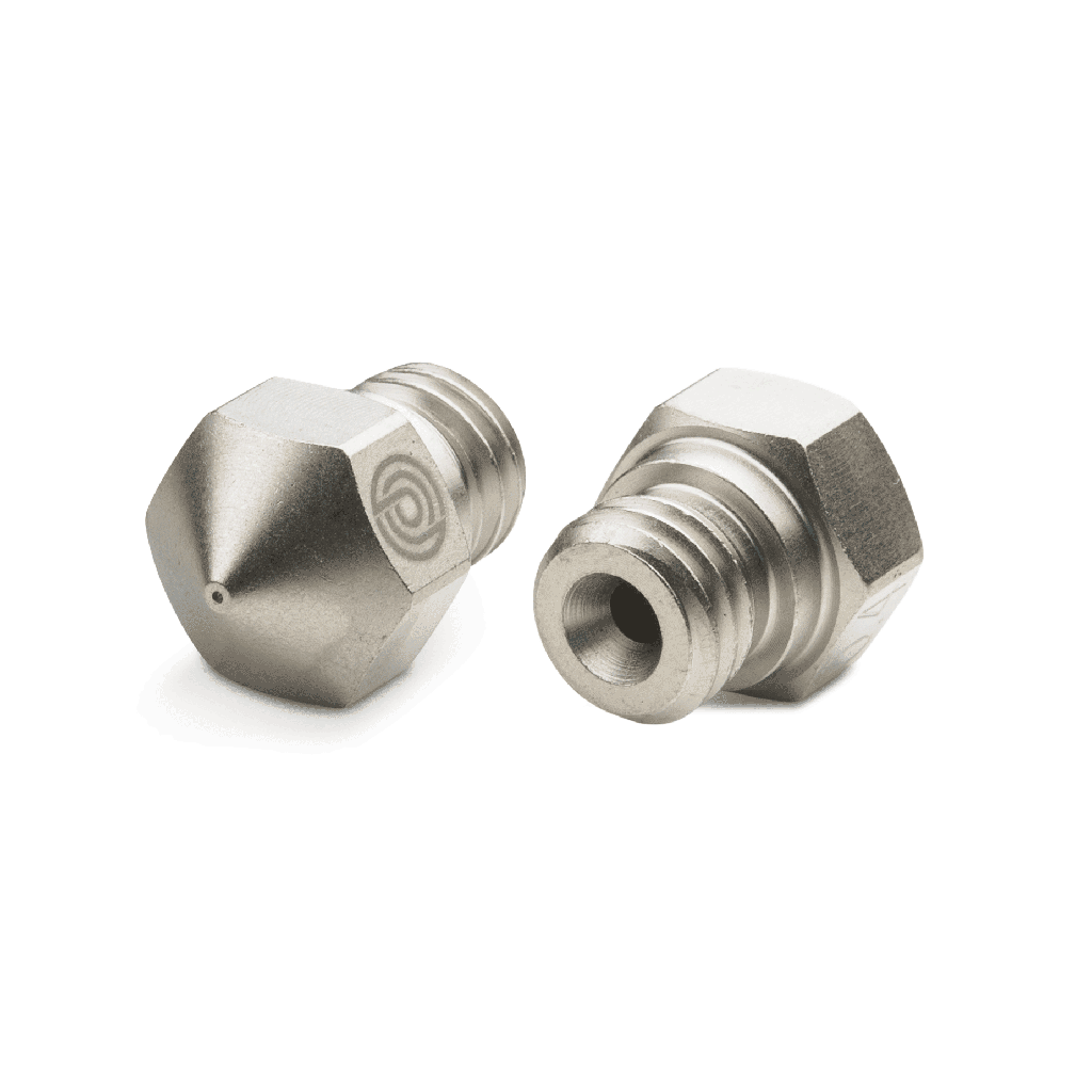 [24619] MK10 Nickel Plated Copper Nozzle 0,6 mm (For all-metal hot-ends) - 1 pcs