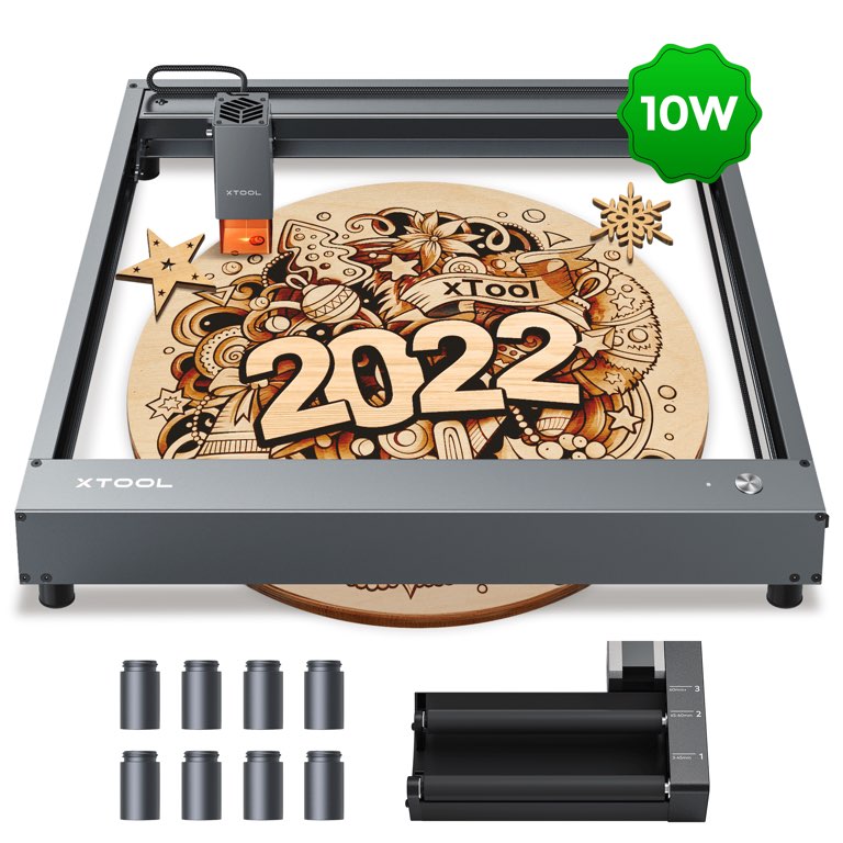 xTool D1 10W - Higher Accuracy Diode DIY Laser Engraving & Cutting Machine - Basic Kit