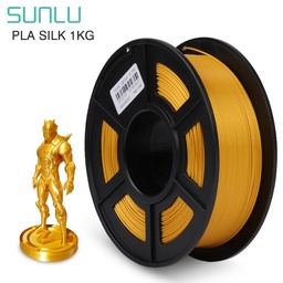 [13686] Sunlu Silk PLA+ Filament - 1.75mm - 1kg Light Gold