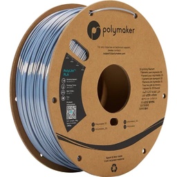 [PA03002] Polymaker PolyLite PLA 1.75mm-1 kg Silk Silver