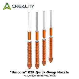 [4008030075] Creality 3D K2P Unicorn Quick-Swap Nozzle Kit